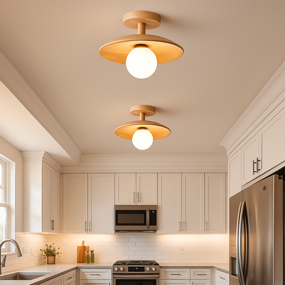 Japońska Lampa Sufitowa Z Tradycyjnym Designem | Do Salonu