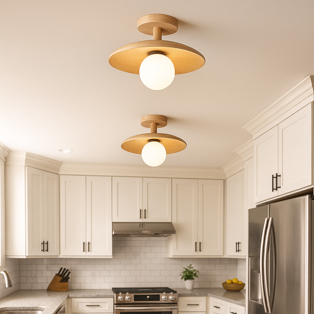 Japońska Lampa Sufitowa Z Tradycyjnym Designem | Do Salonu