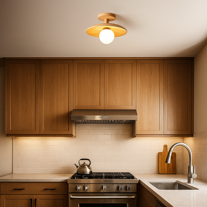 Japońska Lampa Sufitowa Z Tradycyjnym Designem | Do Salonu