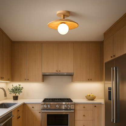 Japońska Lampa Sufitowa Z Tradycyjnym Designem | Do Salonu