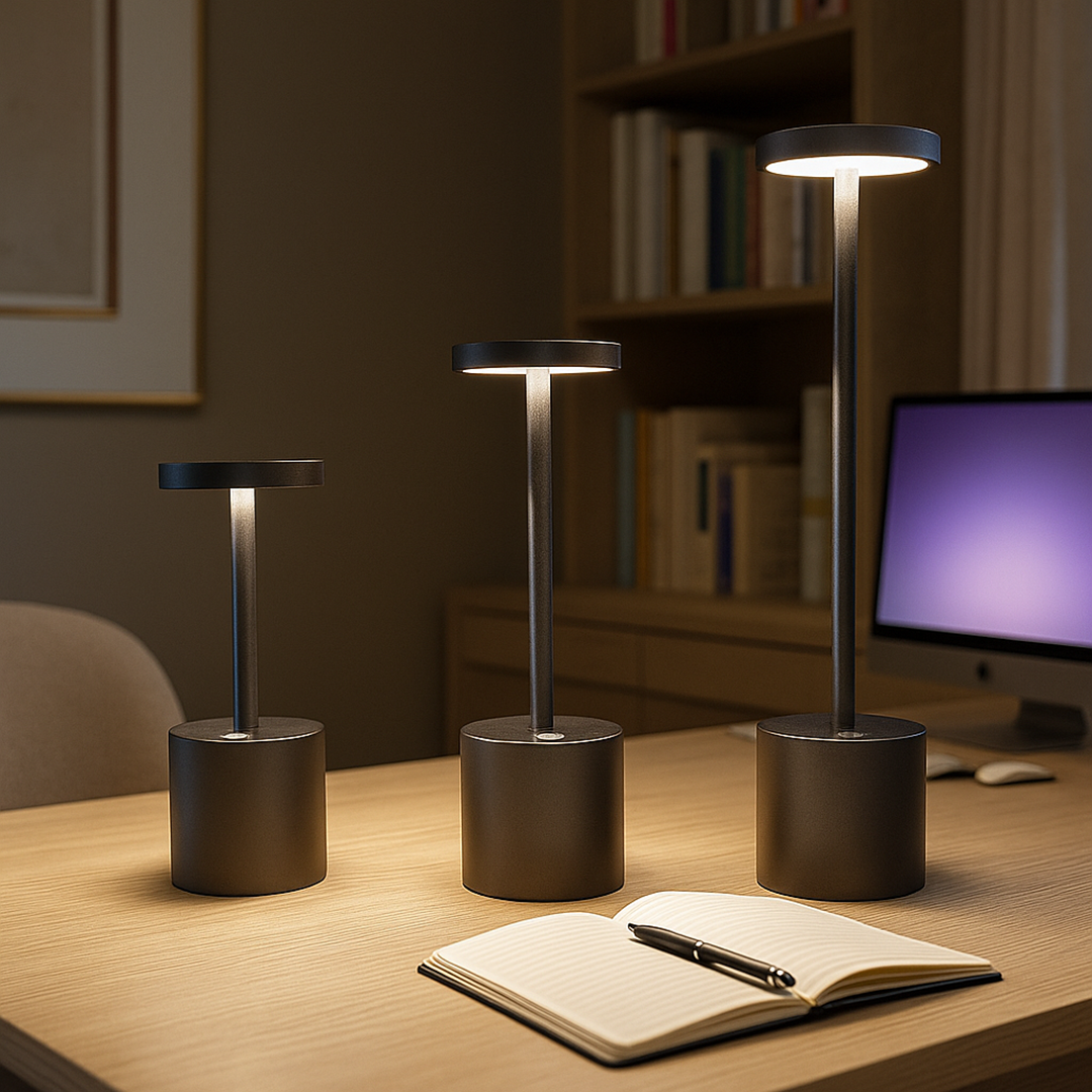 Nowoczesne Lampy Stołowe Na Baterie Dla Restauracji | Ładowalne