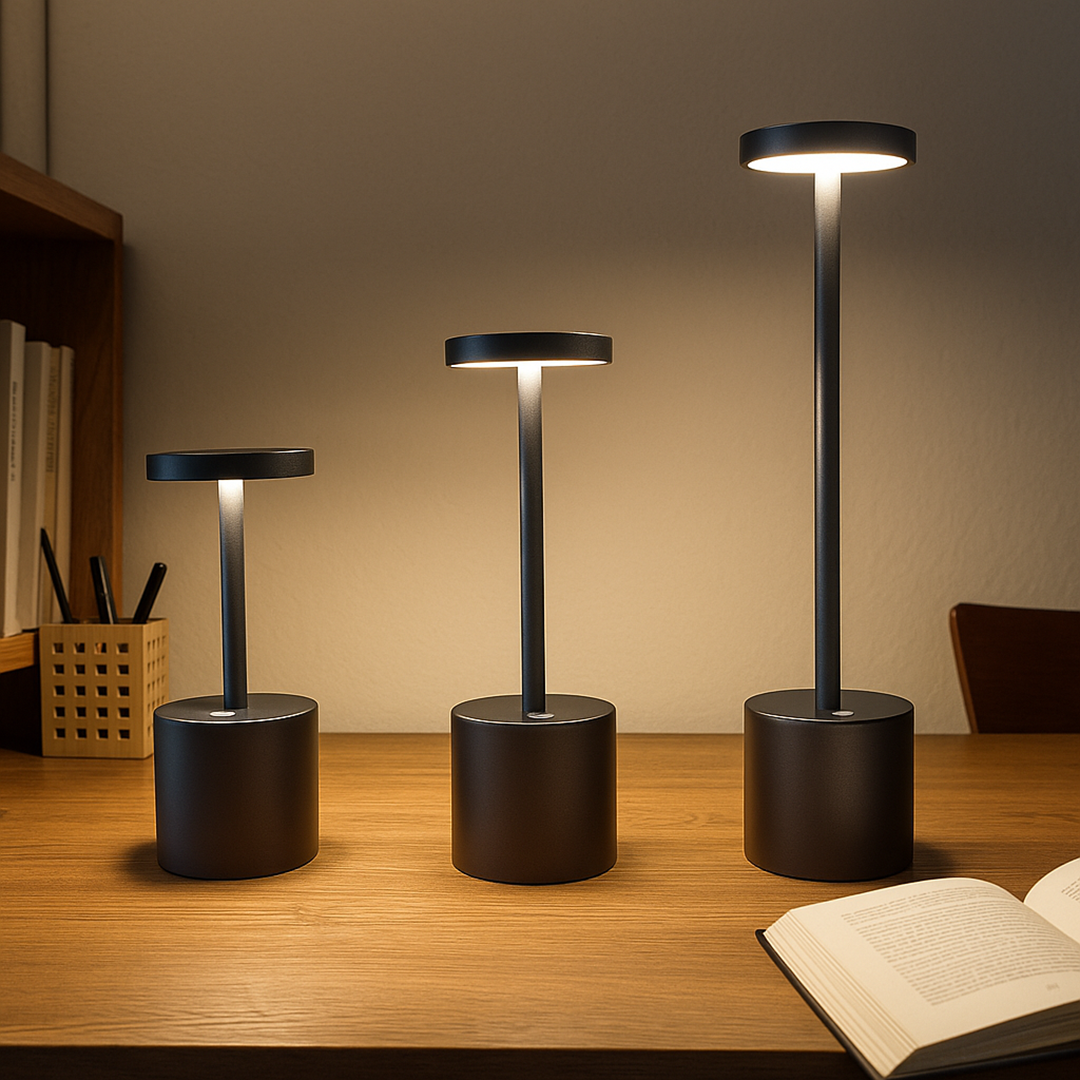 Nowoczesne Lampy Stołowe Na Baterie Dla Restauracji | Ładowalne