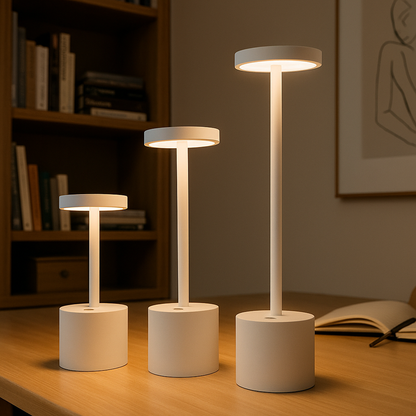 Nowoczesne Lampy Stołowe Na Baterie Dla Restauracji | Ładowalne