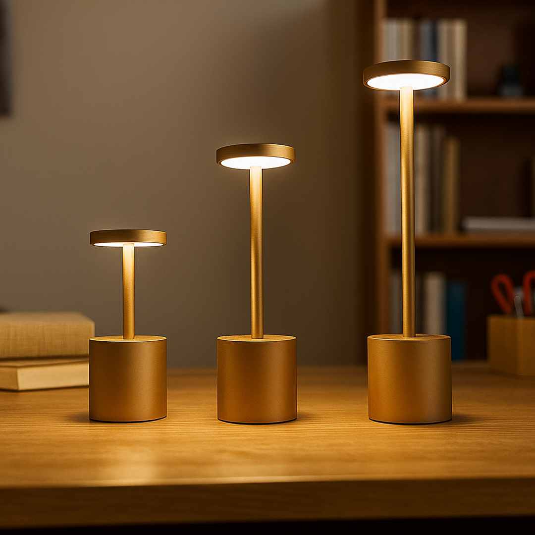 Nowoczesne Lampy Stołowe Na Baterie Dla Restauracji | Ładowalne