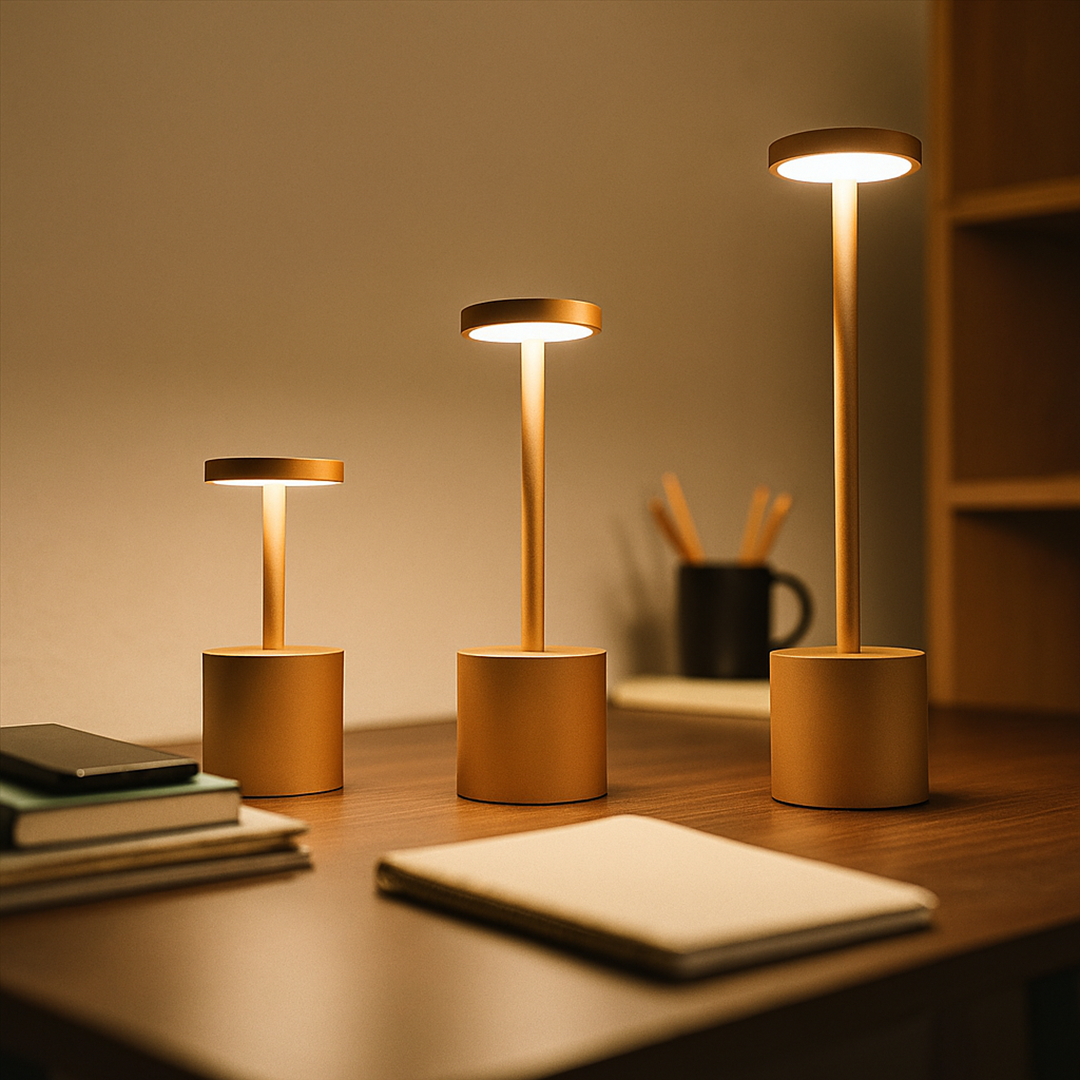 Nowoczesne Lampy Stołowe Na Baterie Dla Restauracji | Ładowalne