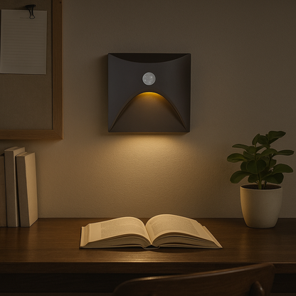 Lampa Ścienna IP65 Do Użytku Wewnątrz I Na Zewnątrz | Czujnik Ruchu