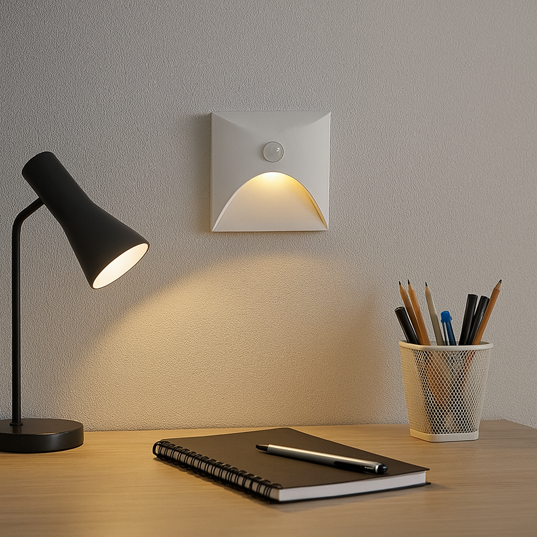 Lampa Ścienna IP65 Do Użytku Wewnątrz I Na Zewnątrz | Czujnik Ruchu