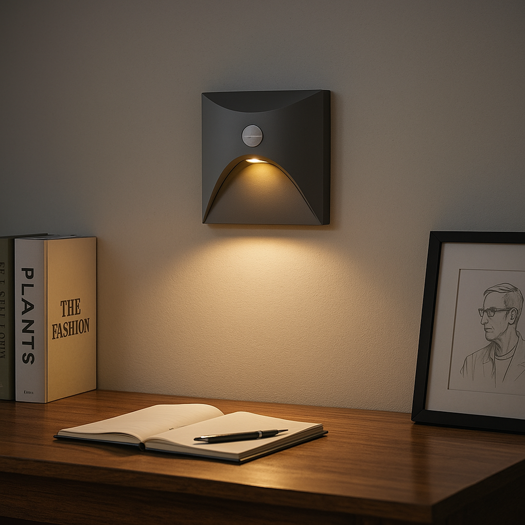 Lampa Ścienna IP65 Do Użytku Wewnątrz I Na Zewnątrz | Czujnik Ruchu