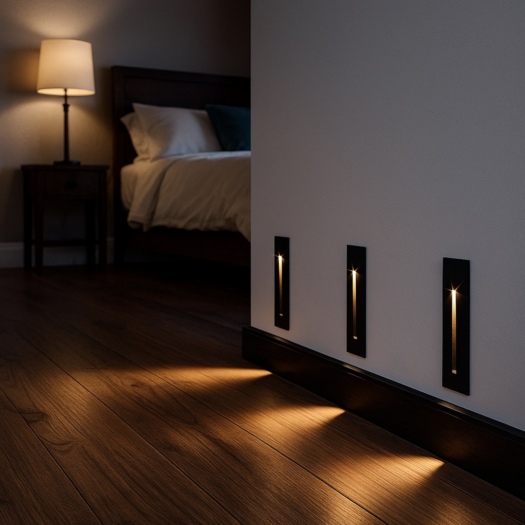 Nowoczesna Lampa Schodowa Z Czujnikiem | Stylowa