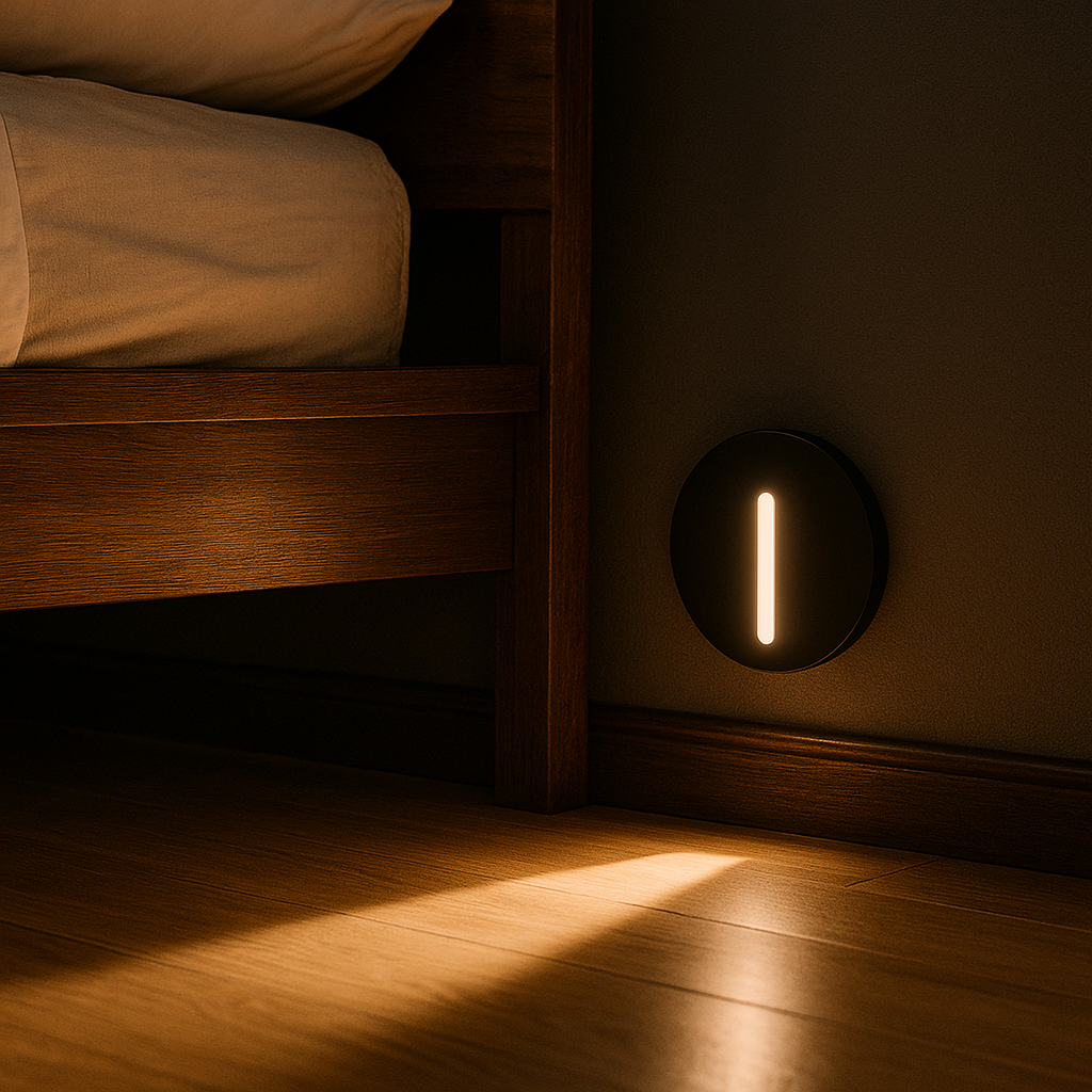 Nowoczesna Lampa Schodowa Z Czujnikiem | Stylowa