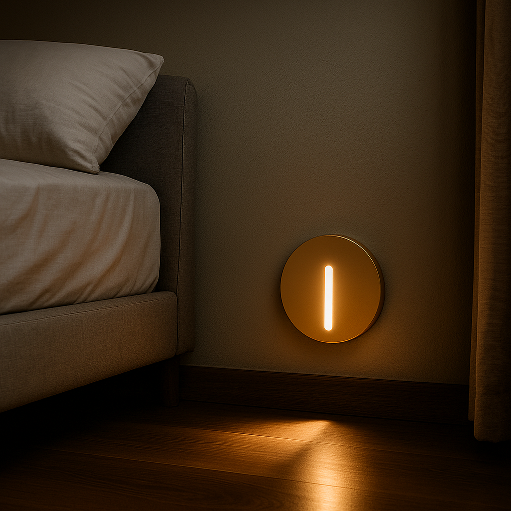 Nowoczesna Lampa Schodowa Z Czujnikiem | Stylowa