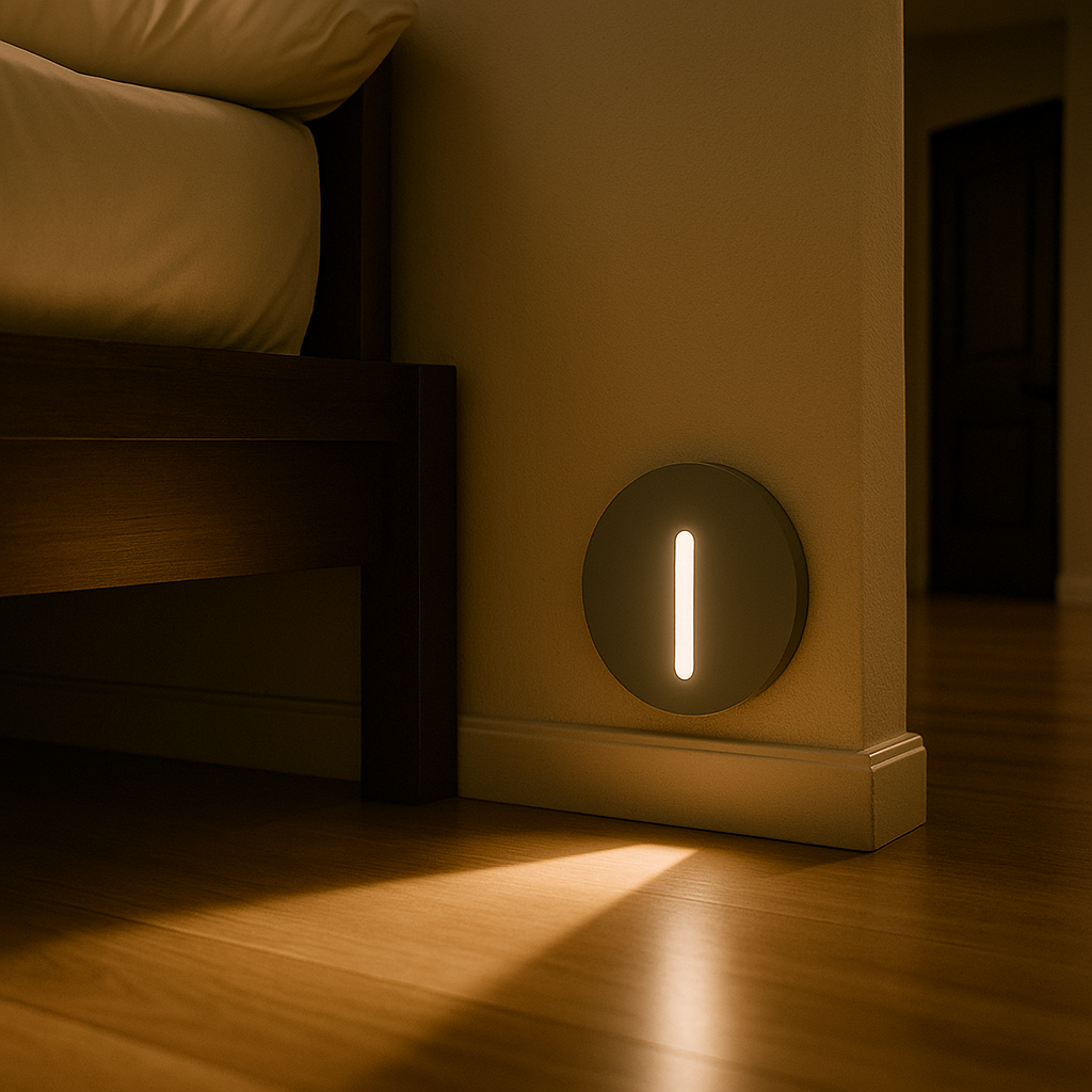 Nowoczesna Lampa Schodowa Z Czujnikiem | Stylowa