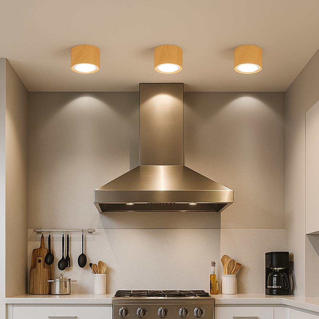 Nordycka Lampa Sufitowa LED | Reflektor Cylindryczny