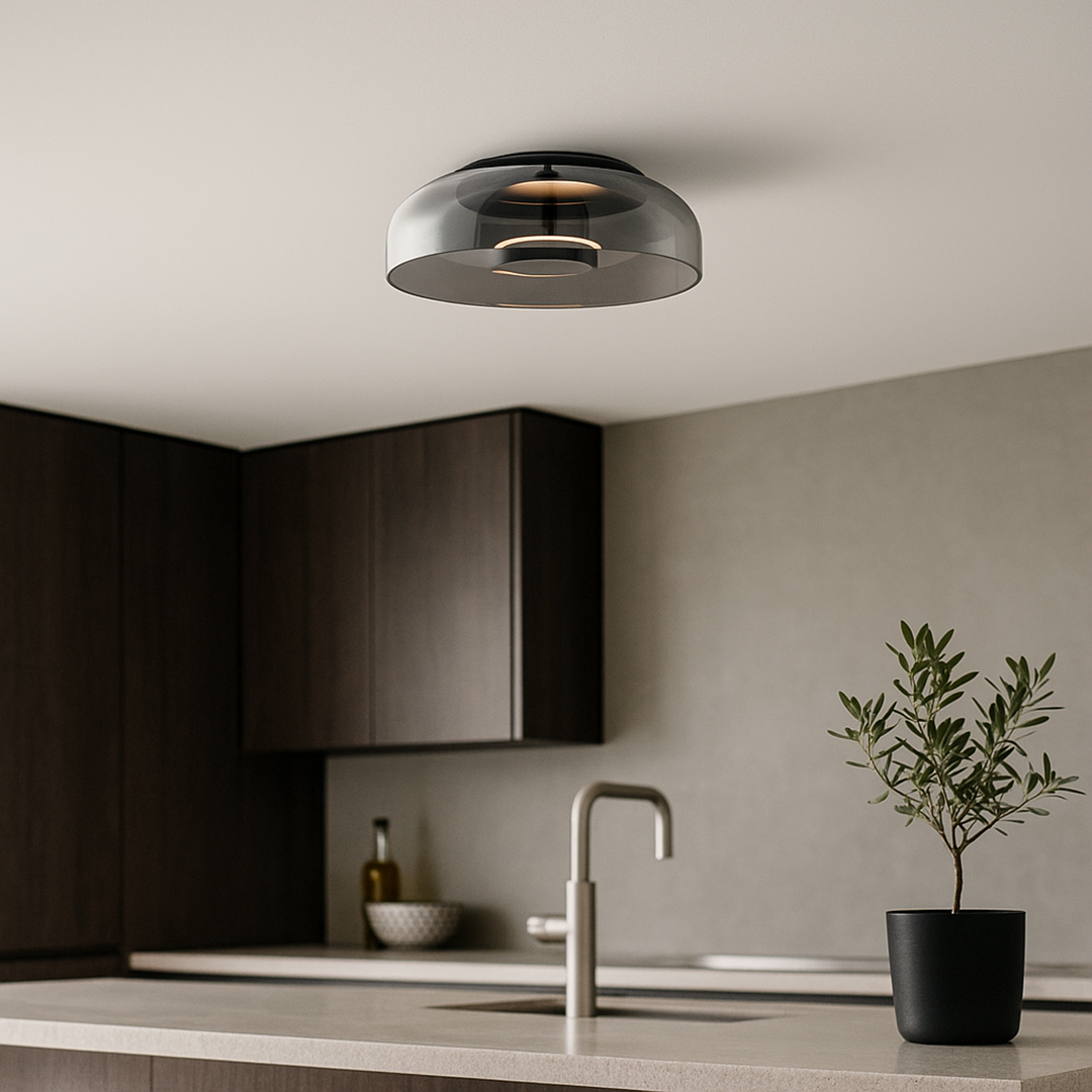 Skandynawska Lampa Sufitowa LED | Nowoczesna