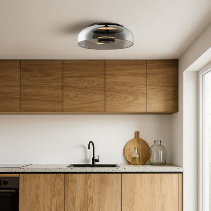 Skandynawska Lampa Sufitowa LED | Nowoczesna