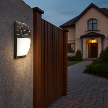 Zewnętrzna Lampa Ścienna | Czujnik Ruchu LED