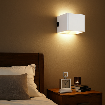 Nowoczesna Bezprzewodowa Lampa Ścienna | Luksusowa