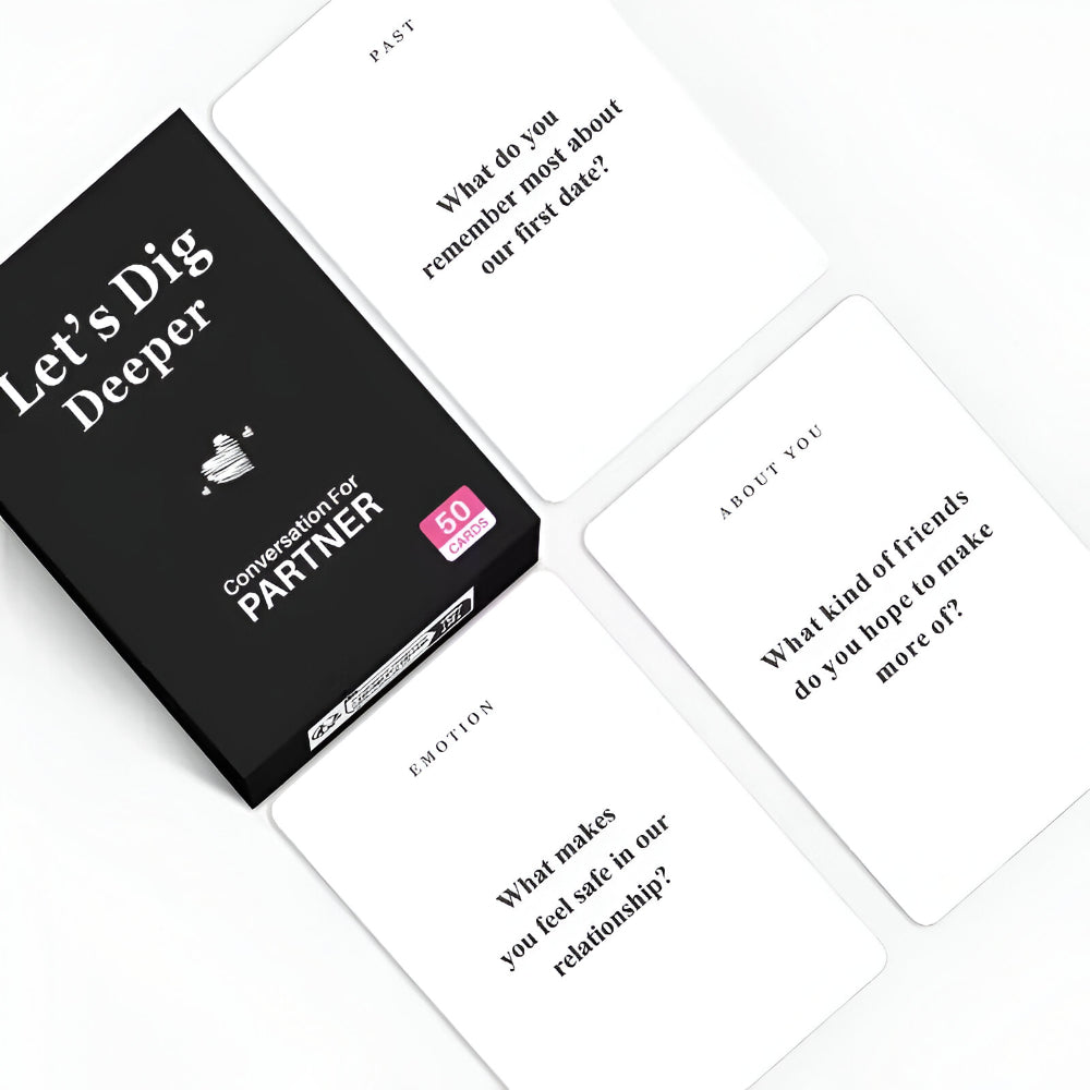 Card Game Couples Questions Conversations Relationship