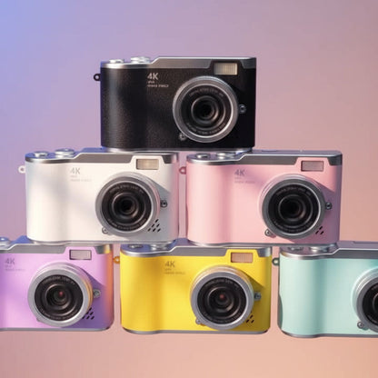 4K Digital Vlogging Camera with Flip Screen Perfect Gift for Adults - Image 6