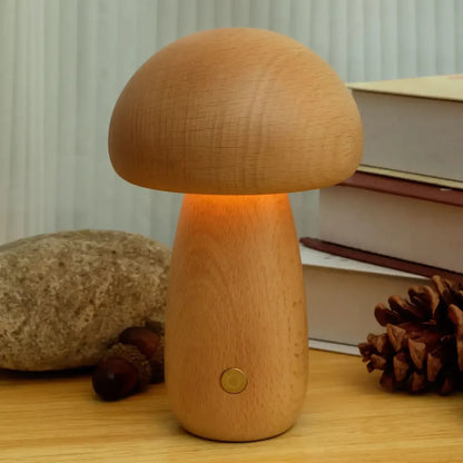 Mushroom-Shaped Night Lamp | Dimmable LED