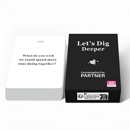 Card Game Couples Questions Conversations Relationship