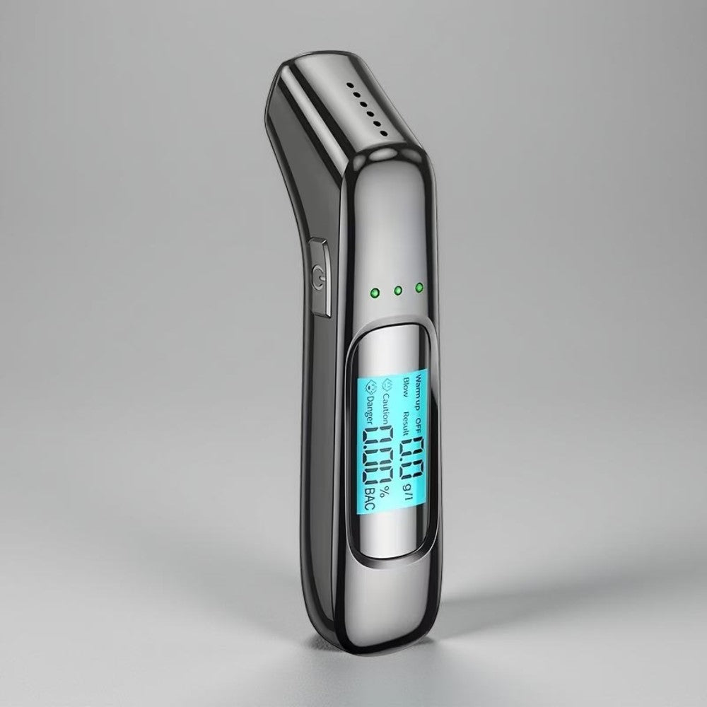 Touchless Breathalyzer LCD Color Indicator Alcohol