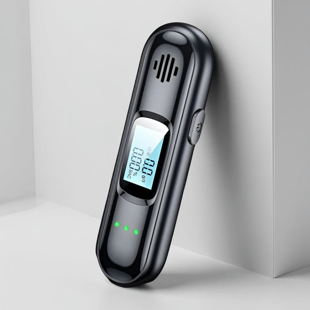 Touchless Breathalyzer LCD Color Indicator Alcohol