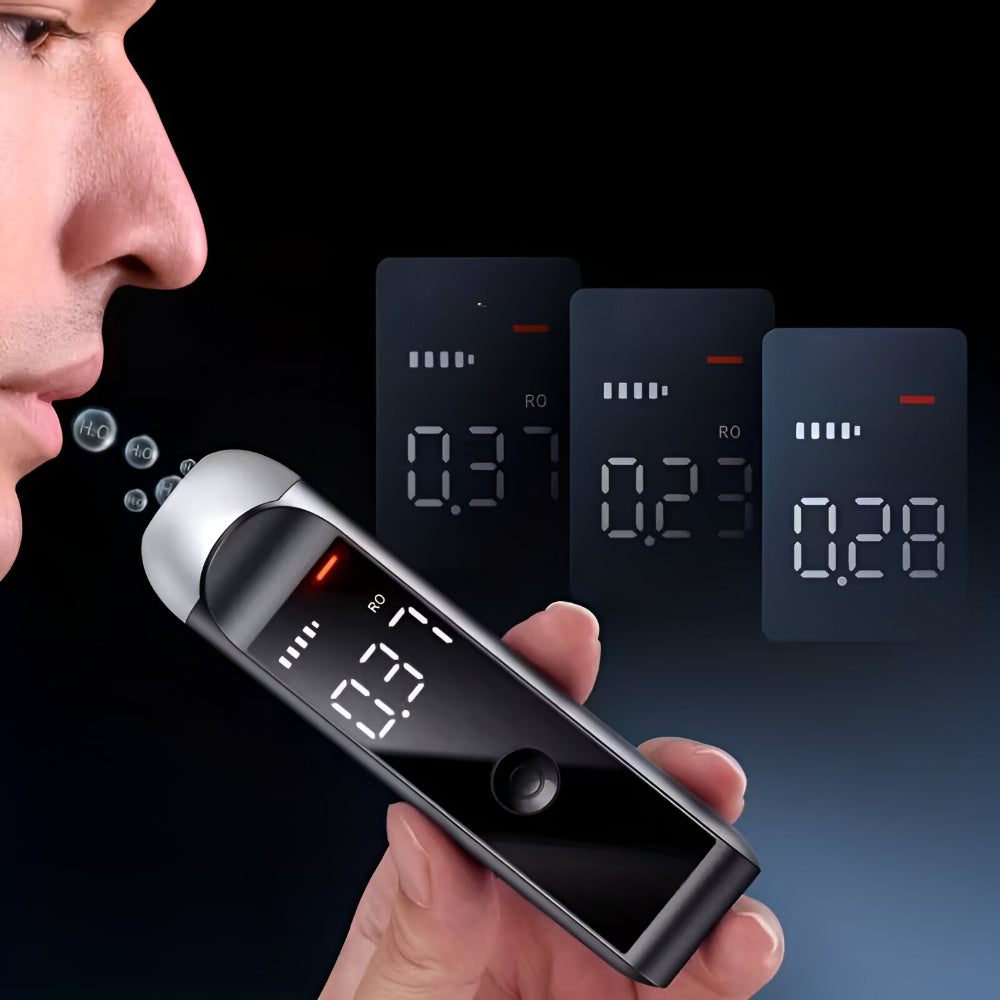 Digital Portable Alcohol Meter with LED Display
