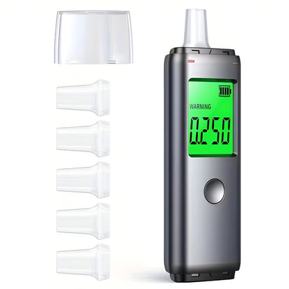 Breath Alcohol Meter LED Breath Tester Sobriety Check