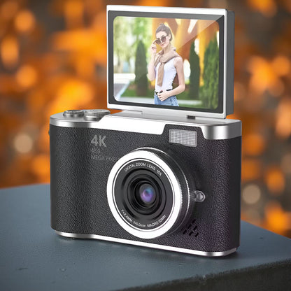Digital Camera 4K Rotating Screen 8x Zoom Camera