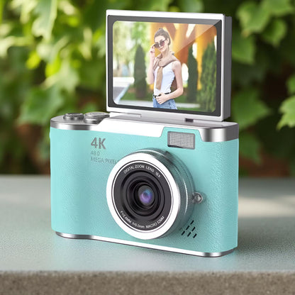 Digital Camera 4K Rotating Screen 8x Zoom Camera