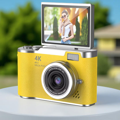 Digital Camera 4K Rotating Screen 8x Zoom Camera