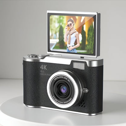 Digital Camera Vlogging Camera 4K Tilting Screen Compact