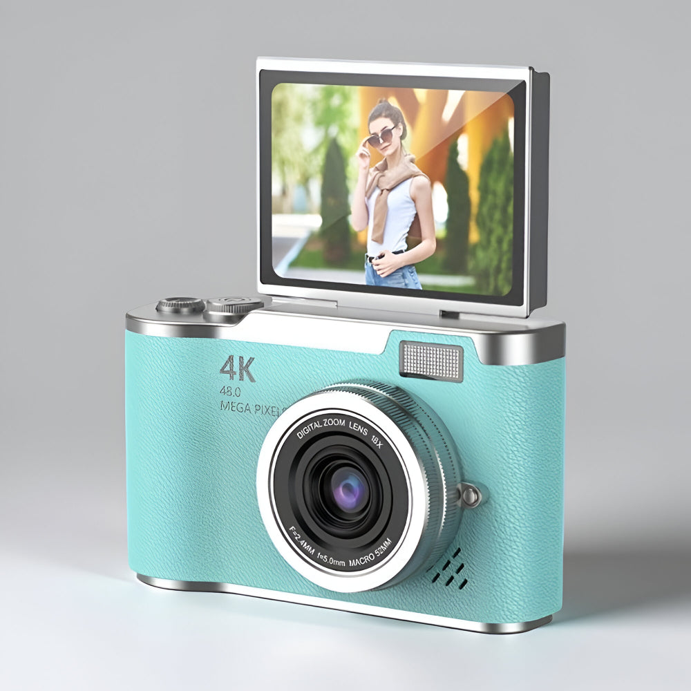 Digital Camera Vlogging Camera 4K Tilting Screen Compact