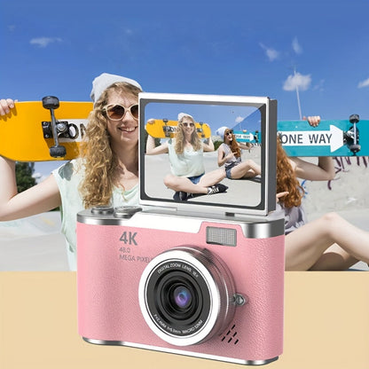 Digital Camera Vlogging Camera 4K Tilting Screen Compact