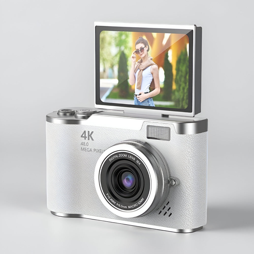 Digital Camera Vlogging Camera 4K Tilting Screen Compact