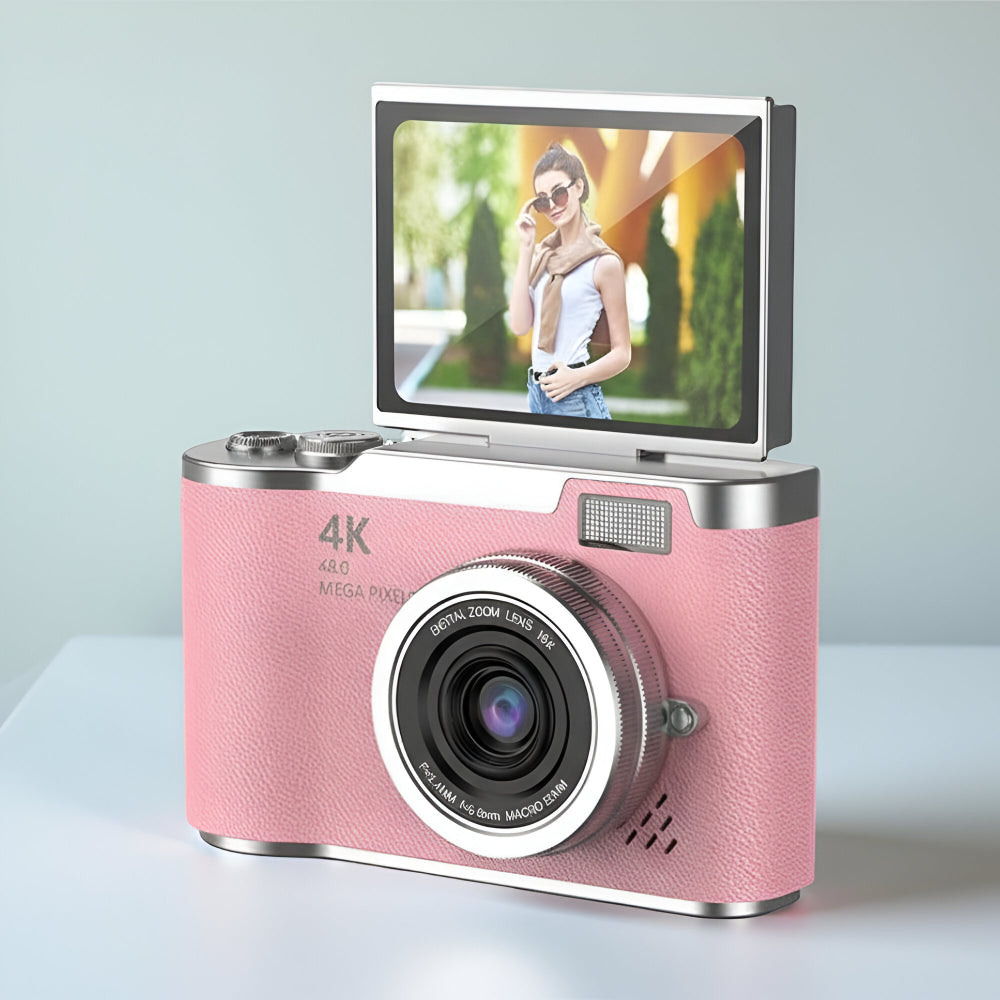 Digital Camera Vlogging Camera 4K Tilting Screen Compact
