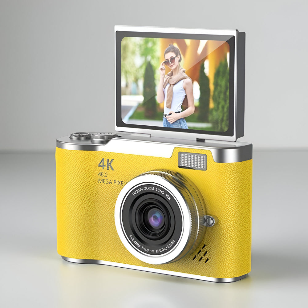 Digital Camera Vlogging Camera 4K Tilting Screen Compact