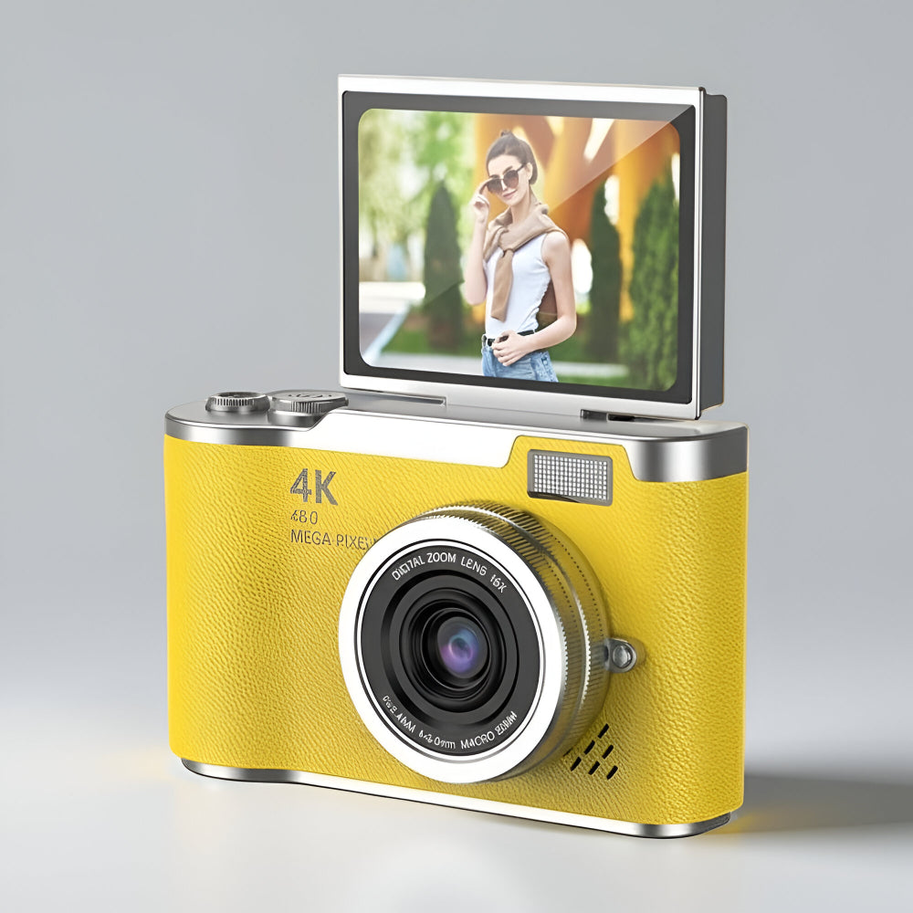 Digital Camera Vlogging Camera 4K Tilting Screen Compact