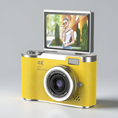 Digital Camera Vlogging Camera 4K Tilting Screen Compact
