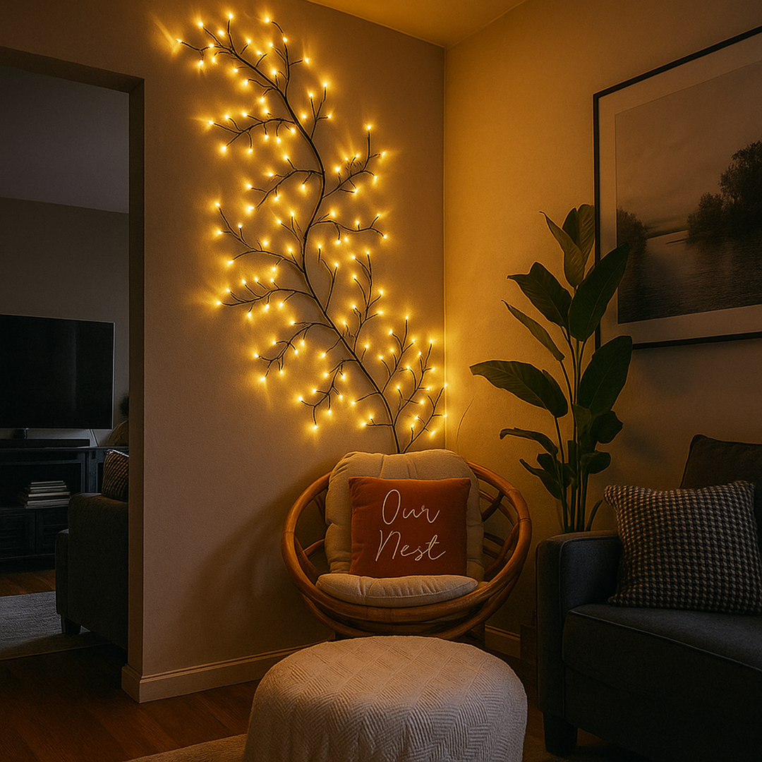 Atmosferyczna Lampa W Kształcie Drzewa | Dekoracyjna