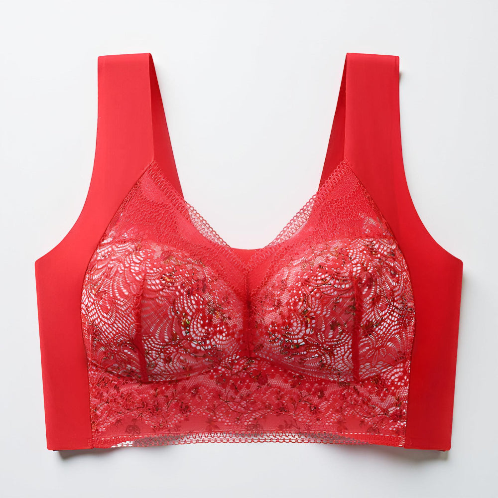 Wire-Free Bra Adjustable Straps Full Coverage