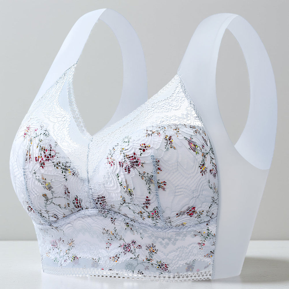 Wire-Free Bra Adjustable Straps Full Coverage