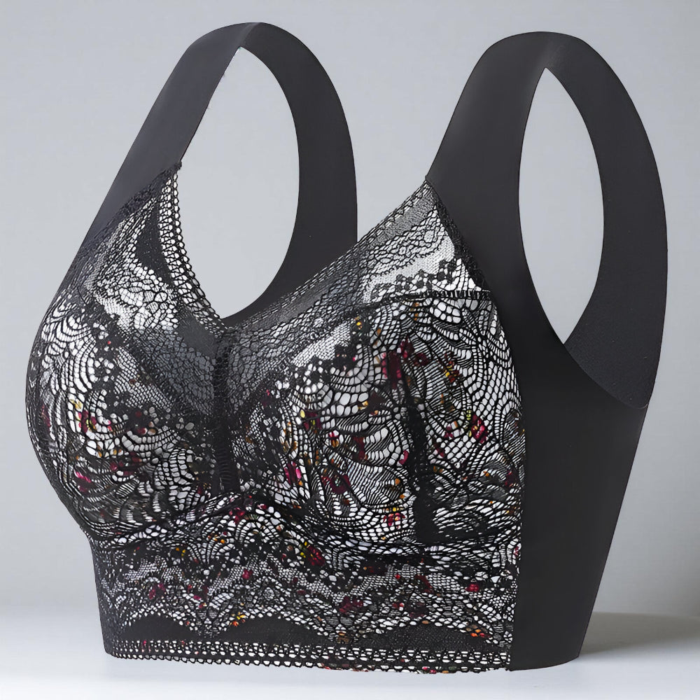 Wire-Free Bra Adjustable Straps Full Coverage