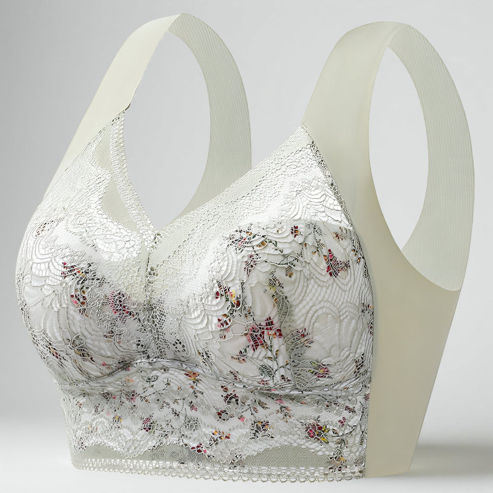 Wire-Free Bra Adjustable Straps Full Coverage