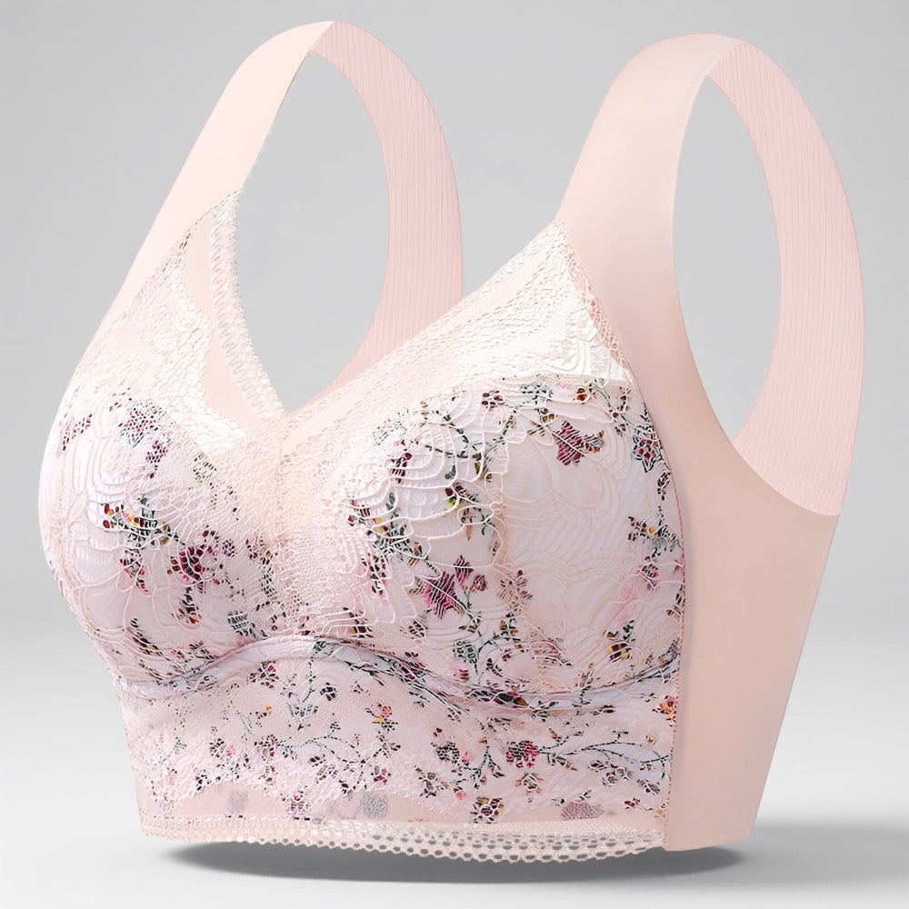 Wire-Free Bra Adjustable Straps Full Coverage