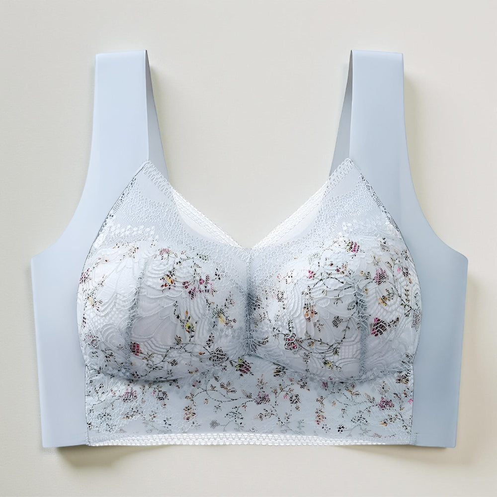 Wire-Free Bra Adjustable Straps Full Coverage