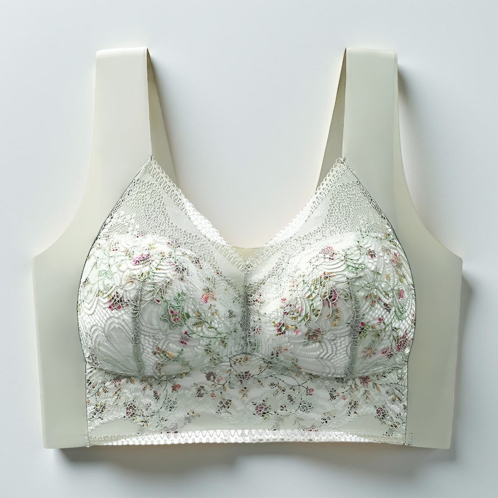 Wire-Free Bra Adjustable Straps Full Coverage