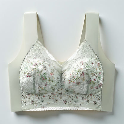 Wire-Free Bra Adjustable Straps Full Coverage