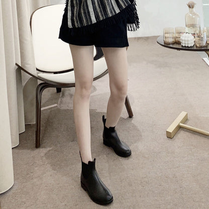 Women's Chelsea Slip-On Ankle Boots Urban Style